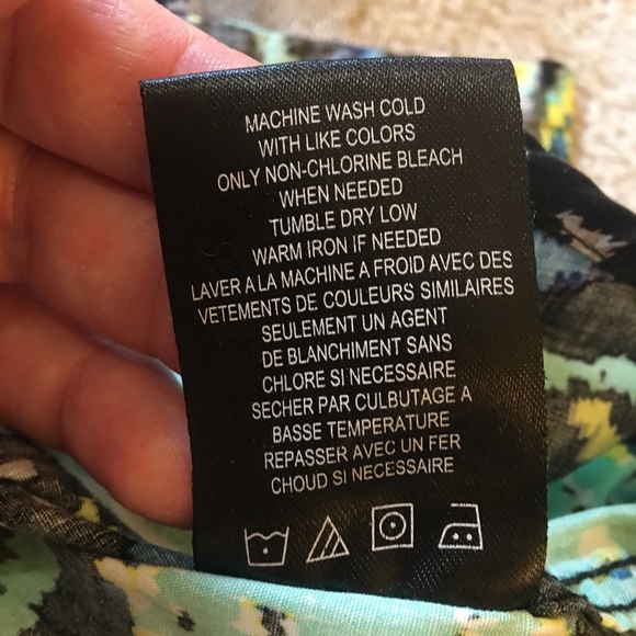 Empyre Mens blue green black button down breast pocket Size S - Picture 7 of 8